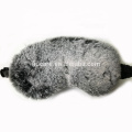 Wholesale eye mask of factory price soft and  Warm Rexrabbit Fur Eye Mask care fpr eyes